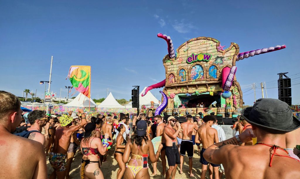 Elrow Festival in Tortuga Malta