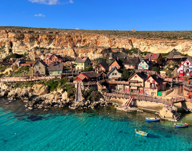 Popeye Village in Mellieha, Malta