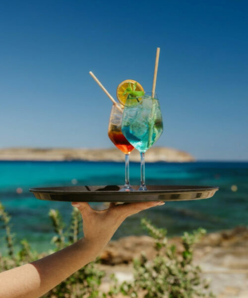 cocktails in malta by the sea north